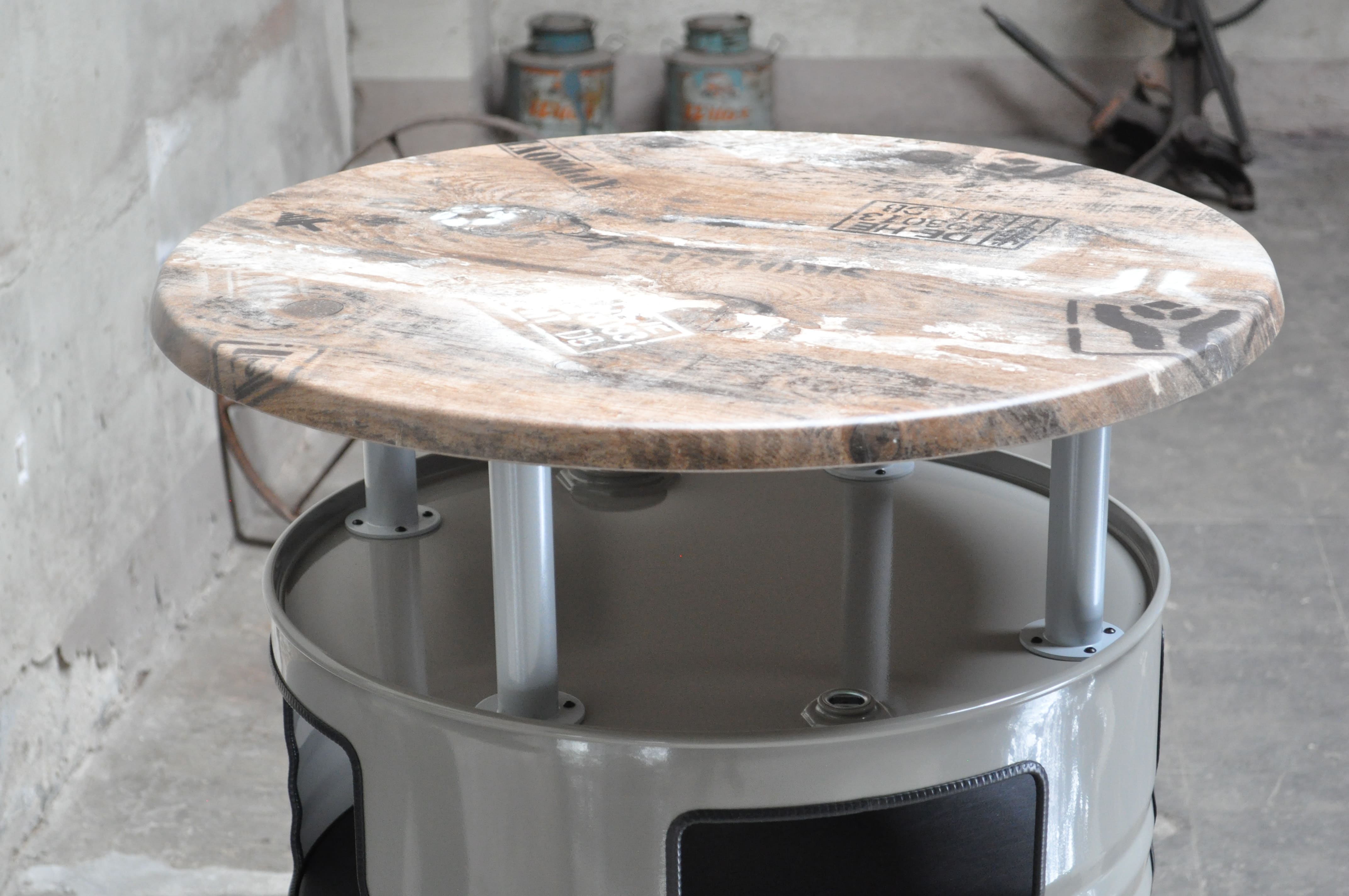 FassStehtisch, Ölfass Stehtisch, Stehtisch Fass, stehtisch, fass stehtisch, Zapfsäule